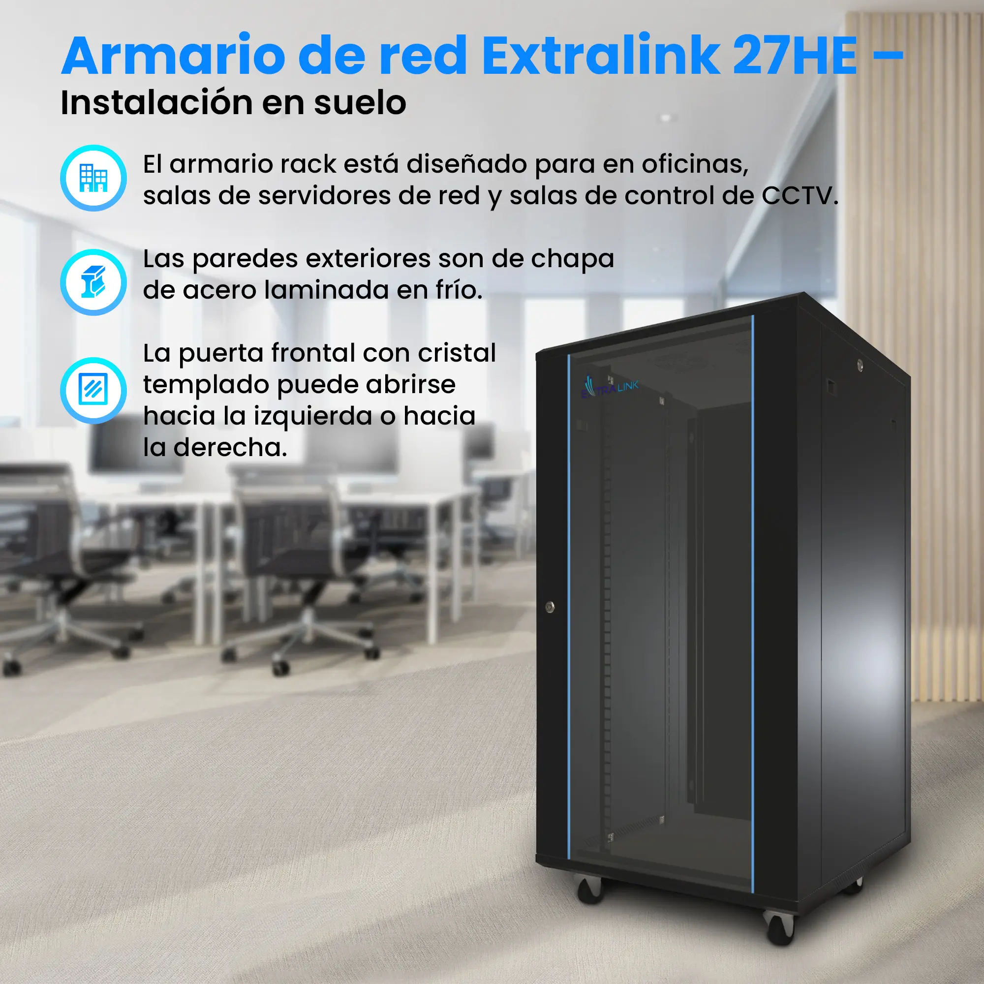 Interior del armario EXTRALINK