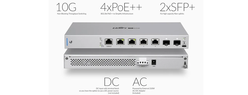 interruptor unifi us-xg-6poe