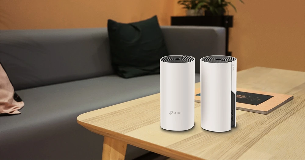 deco m4 home mesh ac1200 two-pack wi-fi better wifi coverage