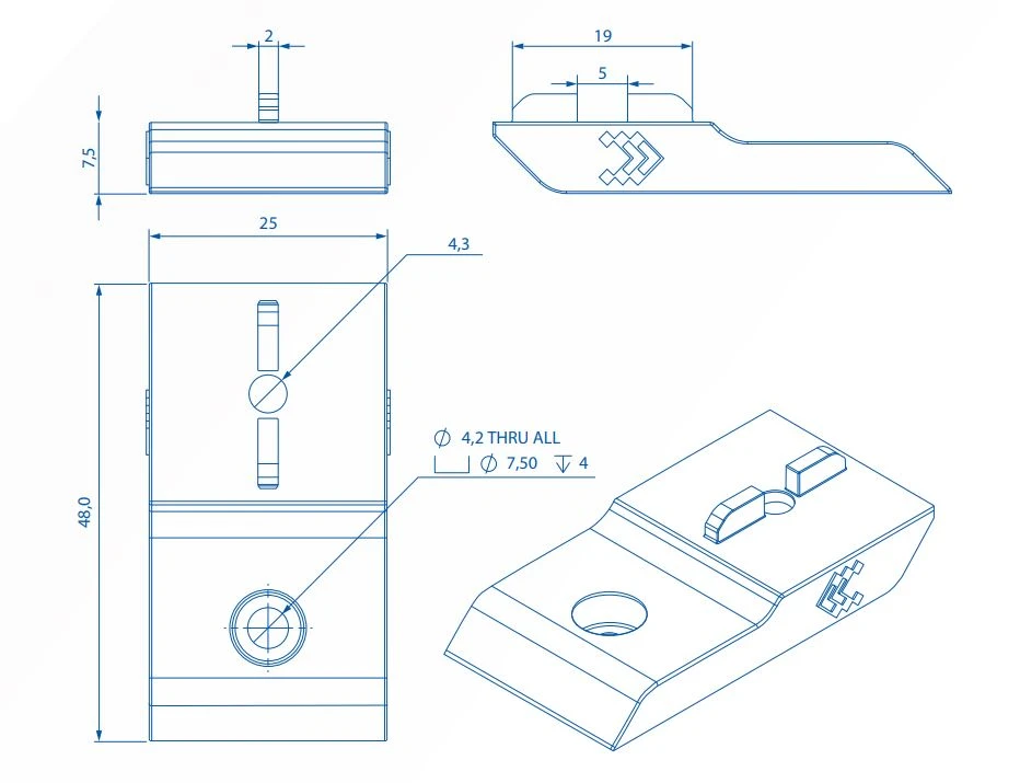 Teltonika Wandhalterung