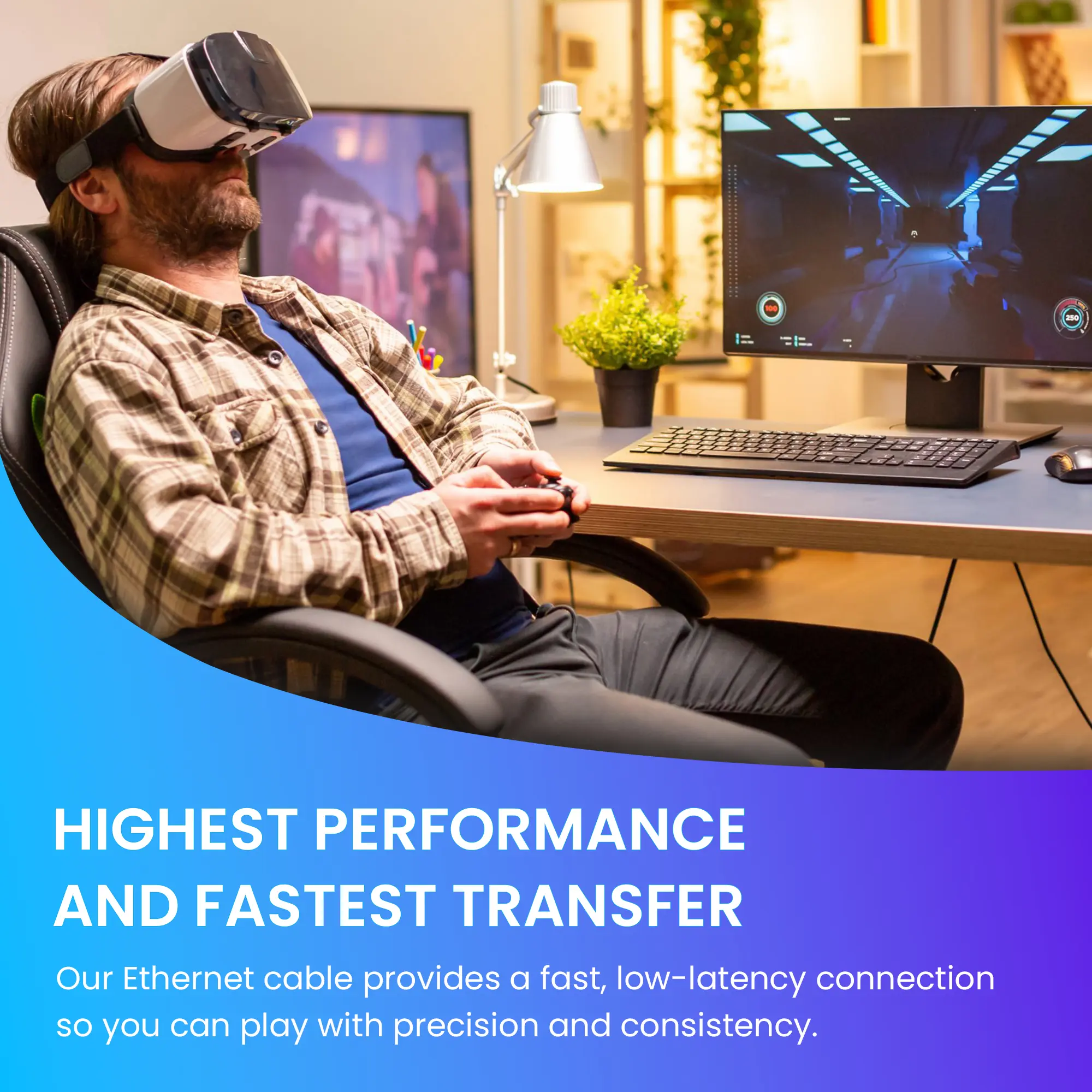 EXTRALINK CAT6A FTP (F/FTP) DOPPINO INTRECCIATO PER INTERNI 500M