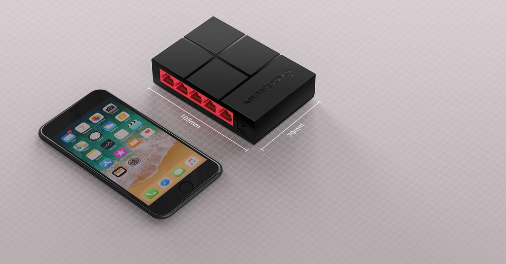 MERCUSYS MS105G 5-ПОРТОВЫЙ