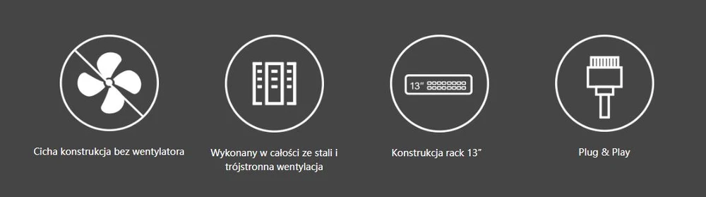 TENDA TEF1118P-16-150W