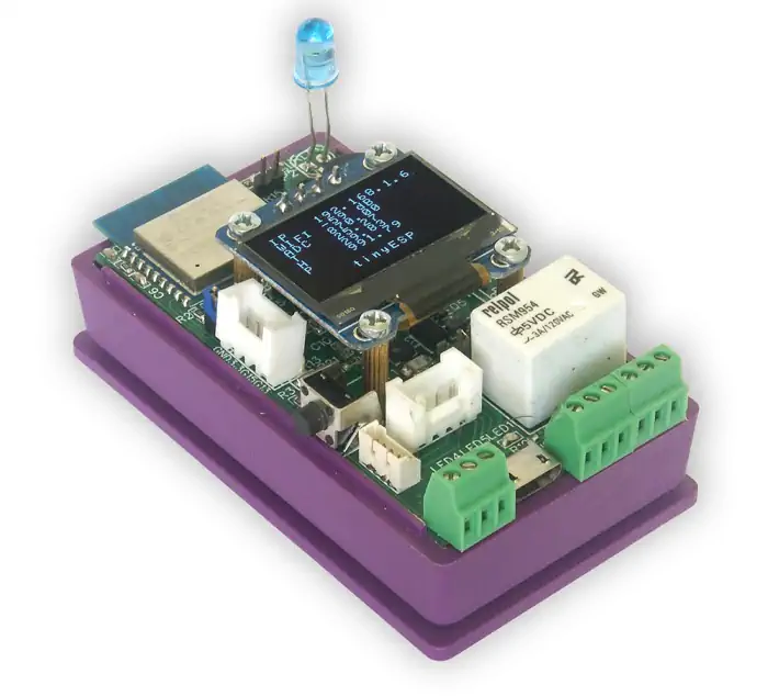 TINYCONTROL TINYESP WIFI КОНТРОЛЛЕР OLED 0.96