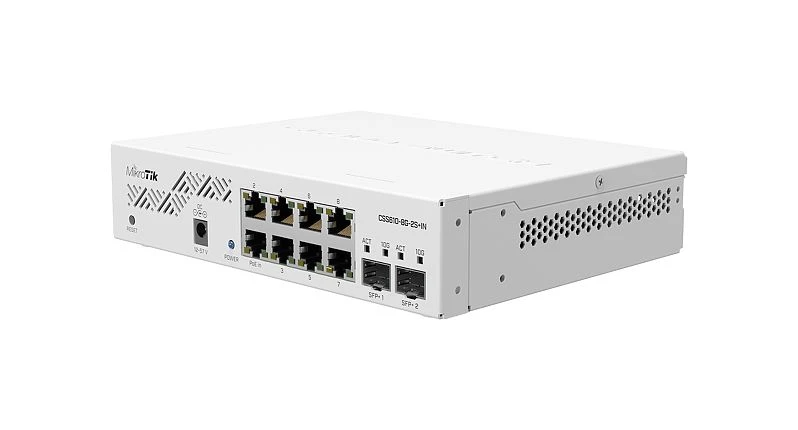 ОБЛАЧНЫЙ ИНТЕЛЛЕКТУАЛЬНЫЙ КОММУТАТОР MIKROTIK CSS610-8G-2S+IN