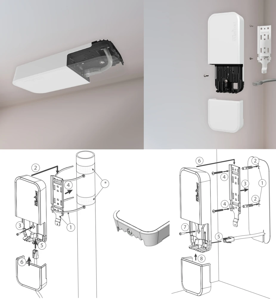MikroTik wAP ac Fácil de instalar