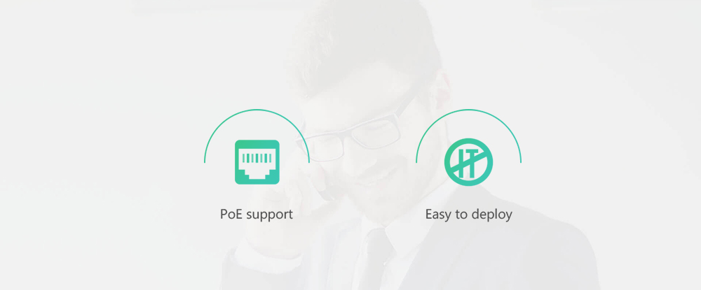 YEALINK W52P VOIP WIRELESS IP DECT TELEFONE COM IP DECT PO BASE POWER SUPPL