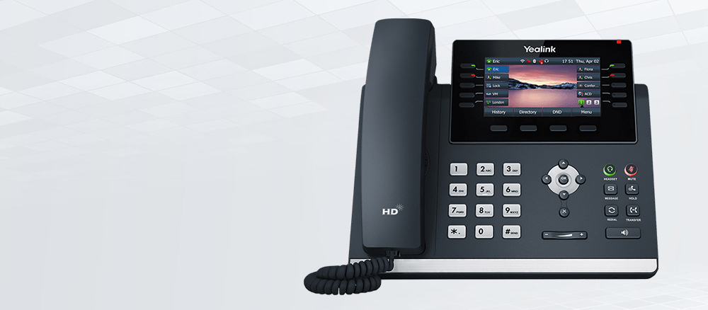 YEALINK SIP-T43U - TELÉFONO VOIP SIN ALIMENTACIÓN
