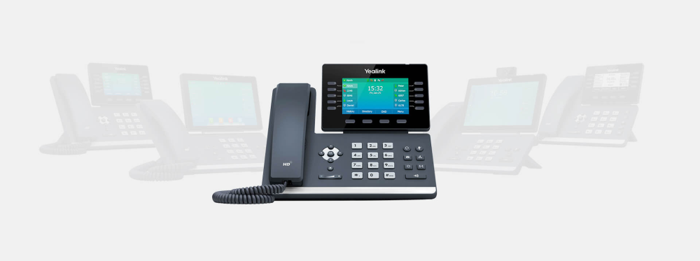 YEALINK SIP-T54W - TELÉFONO VOIP CON POE, DECT