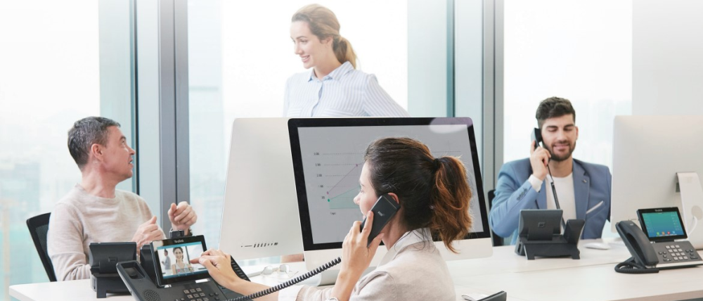 YEALINK SIP-T53W - TELÉFONO VOIP CON POE, DECT