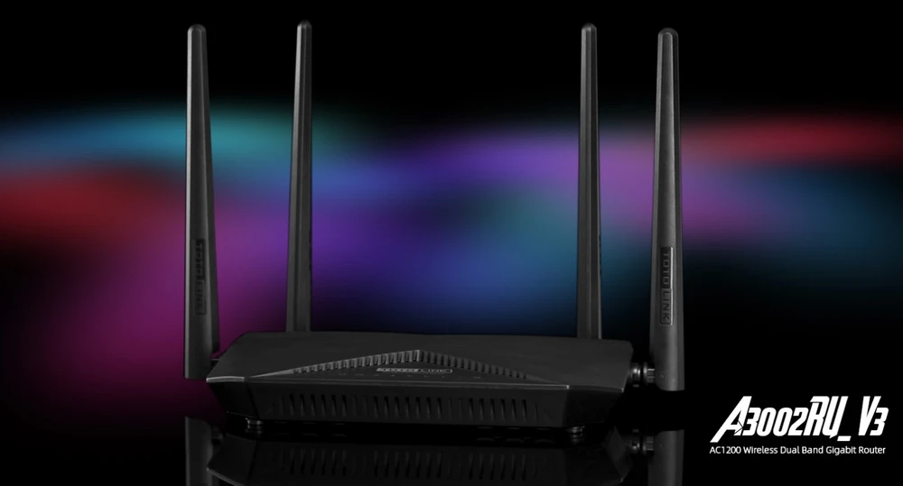 TOTOLINK A3002RU V3 AC1200 KABLOSUZ ÇİFT BANT GIGABIT YÖNLENDİRİCİ