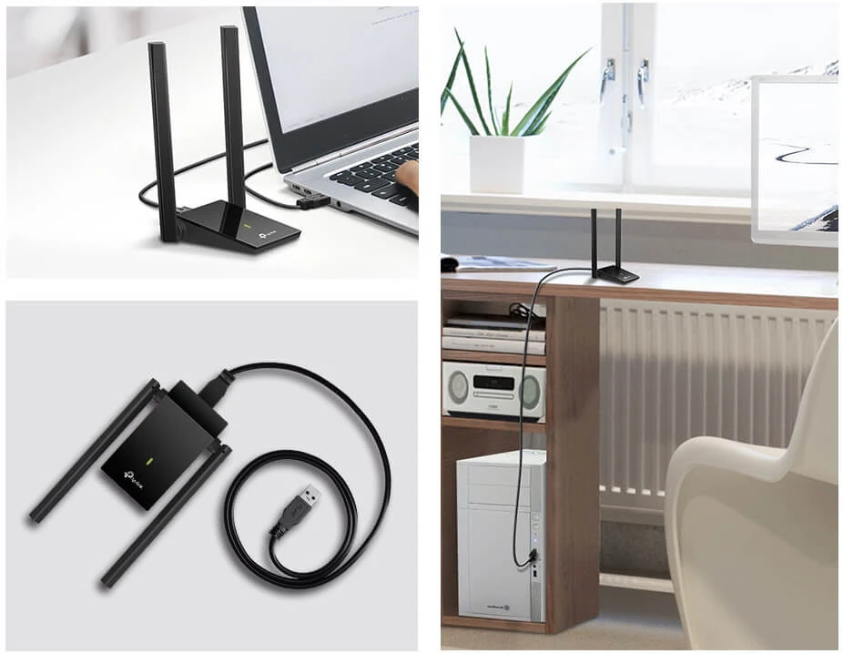 ARCHER TP-LINK T4U PLUS USB BEZDRÁTOVÝ AC1300 2,4 GHz, 5 GHz