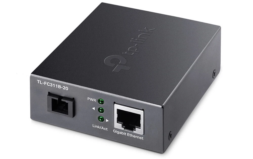 TP-LINK FC311B-20 10/100/1000MBPS WDM MEDIA CONVERTER