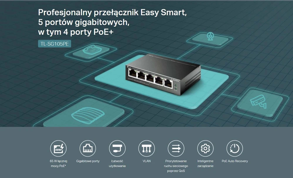 TP-LINK TL-SG105PE