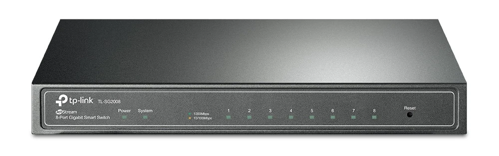 Schalter TP-LINK TL-SG2008 JETSTREAM 8-PORT GIGABIT SMART TWITCH