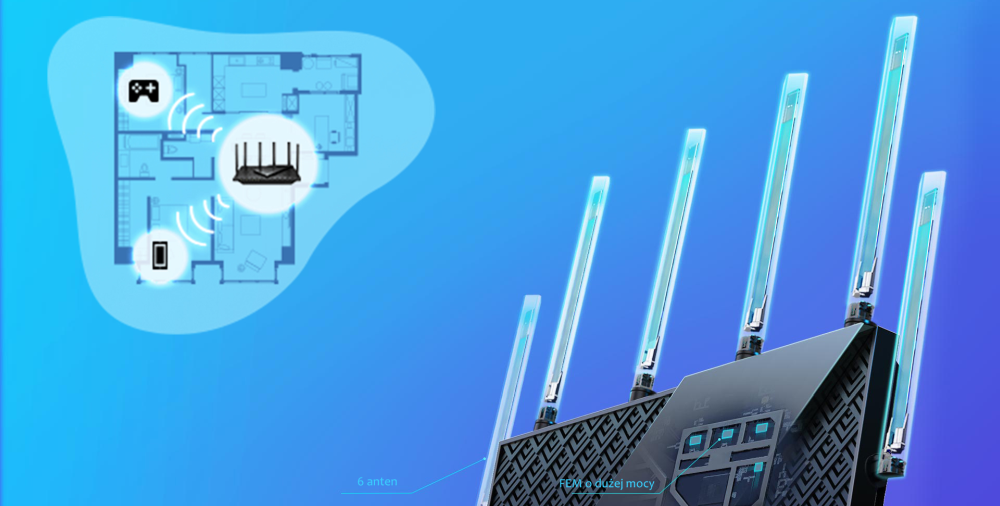 TP-LINK ARCHER AX73 MU-MIMO OFDMA AX5400 WIFI 6 ROUTER GIGABIT SEM FIOS