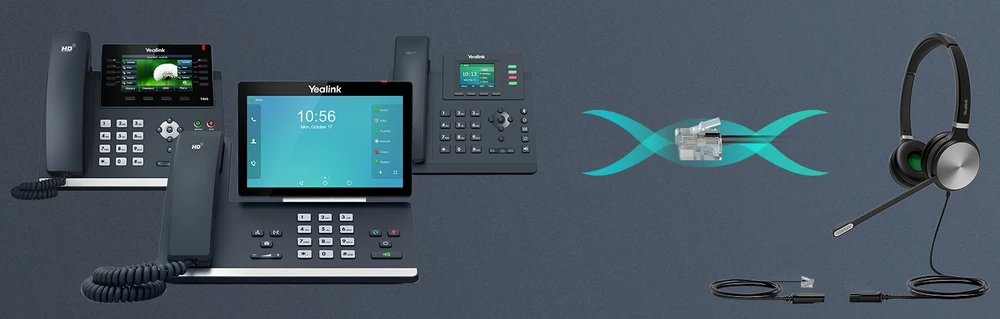 YEALINK YHS36 DUAL WIRED WIDEBAND HEADSET