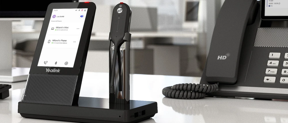 YEALINK WH67 DECT БЕСПРОВОДНАЯ КОНВЕРТИРУЕМАЯ ГАРНИТУРА