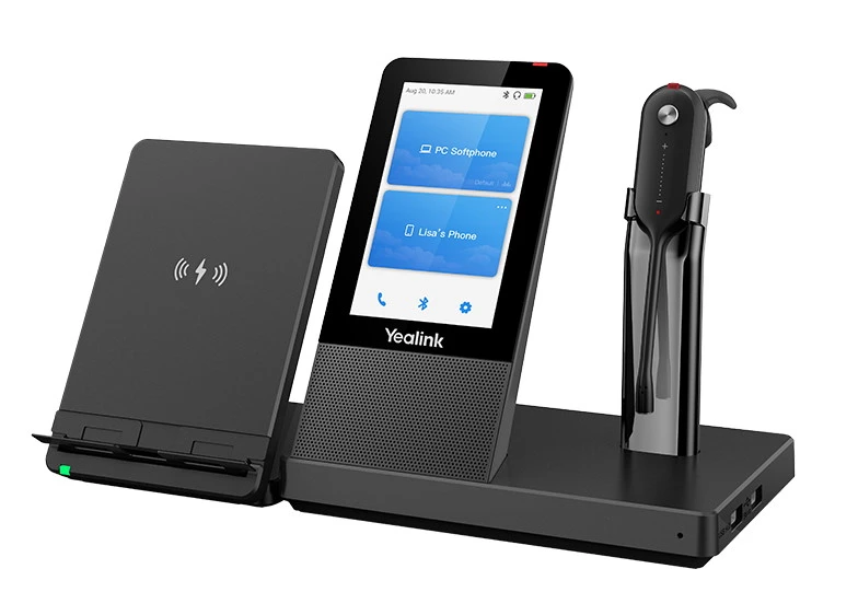 YEALINK WH67 DECT БЕСПРОВОДНАЯ КОНВЕРТИРУЕМАЯ ГАРНИТУРА