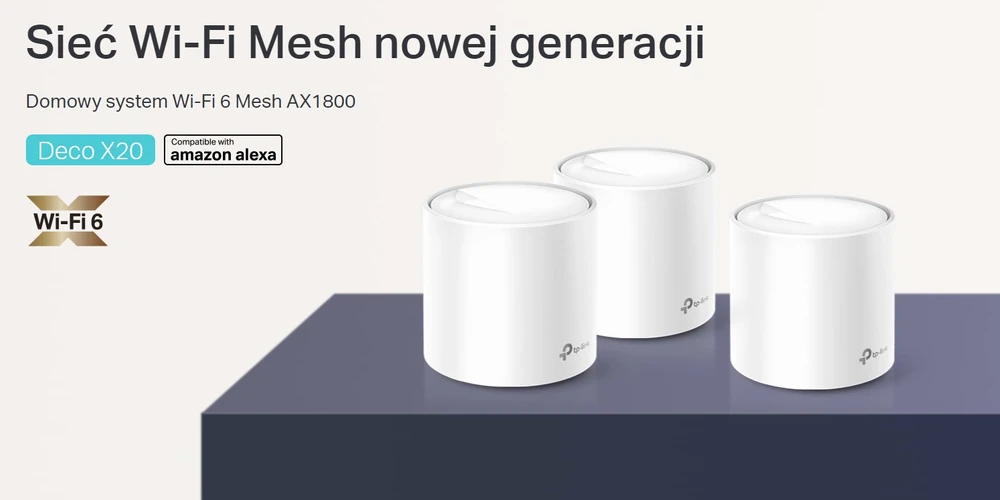 TP-LINK DECO X20 2'Lİ PAKET MESH WIFI SİSTEMİ AX1800