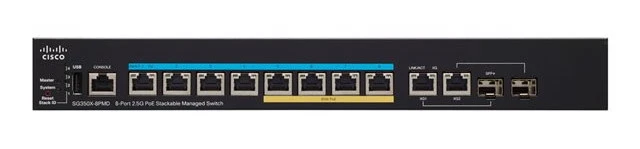 Cisco-Schalter SG350X-8PMD