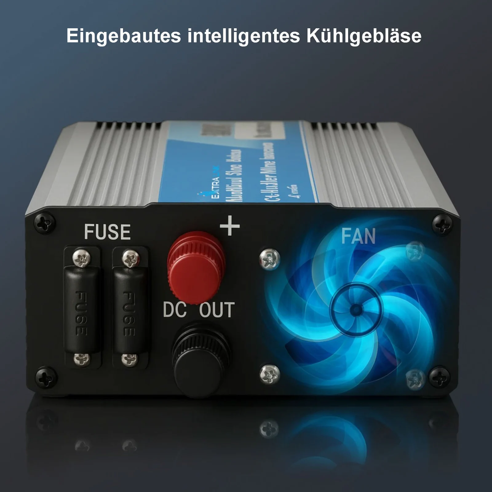 EXTRALINK SPANNUNGSWANDLER 12V - 230V, 600W, MODIFIZIERTER SINUS OPIM-600W