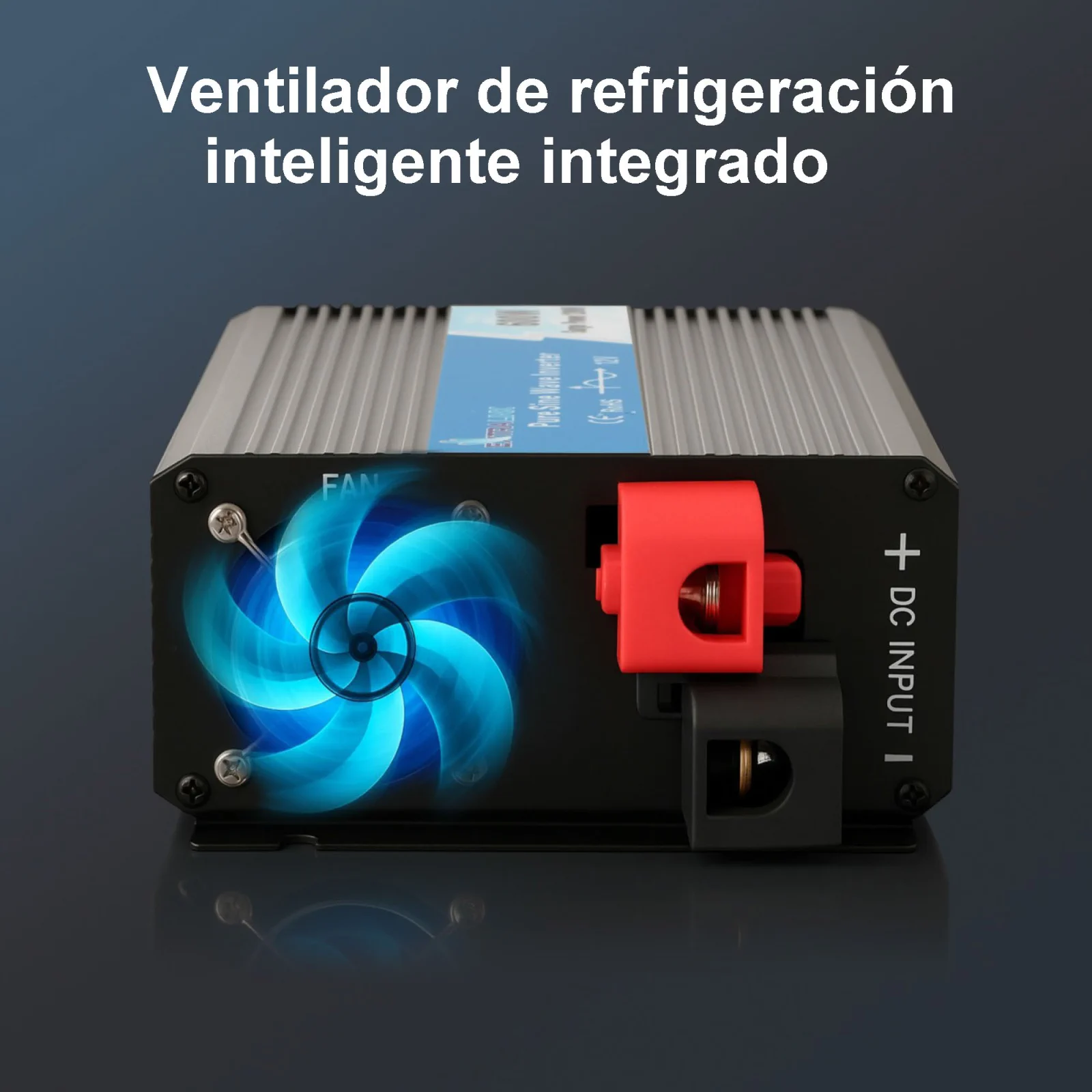 CONVERTIDOR DE TENSIÓN EXTRALINK 12V - 230V, 600W, SINUSOIDAL PURO OPIP-600W