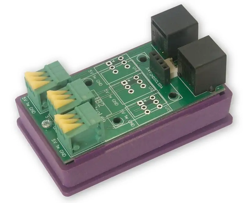 TINYCONTROL TB2 EXTENSION BOARD, 1-WIRE, I2C, OLED, FOR LAN CONTROLLER V3.5