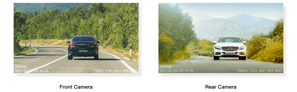 70MAI DASH CAM A800S 4K GPS + REAR CAM MIDRIVE A800S-1