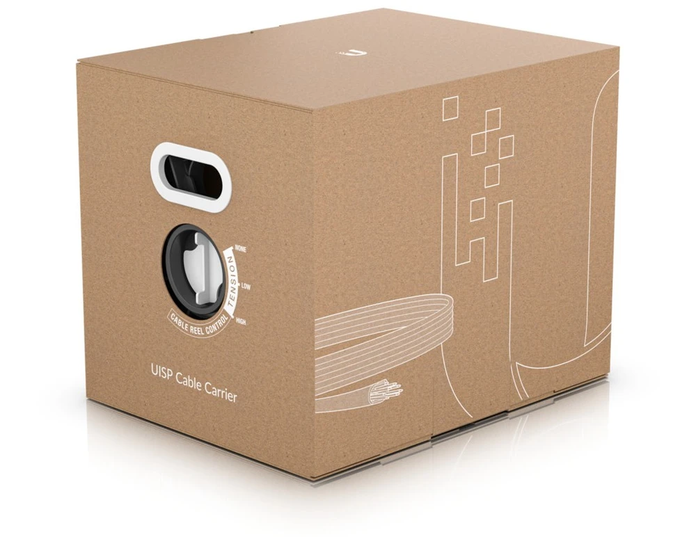 UBIQUITI UISP КАБЕЛЬНЫЙ НОСИТЕЛЬ CAT.5E FTP ВИТАЯ ПАРА 305М