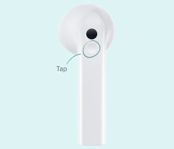 redmi buds 3 controle por toque
