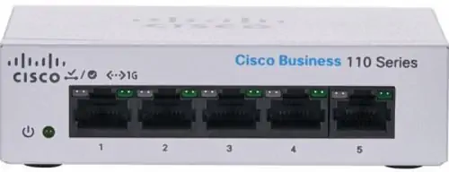 CISCO CBS110-5T-D 5-PORTAS 10/100/1000 SWITCH, NÃO GERIDO