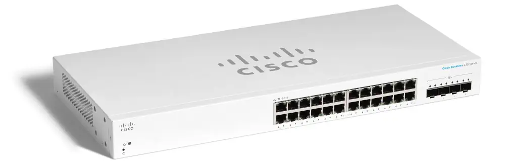 CISCO CBS220-24T-4G 24-PORT 10/100/1000 ANAHTAR, 4X SFP