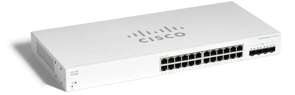 CISCO CBS220-24T-4X SWITCH 24 PORTE 10/100/1000, 4X SFP
