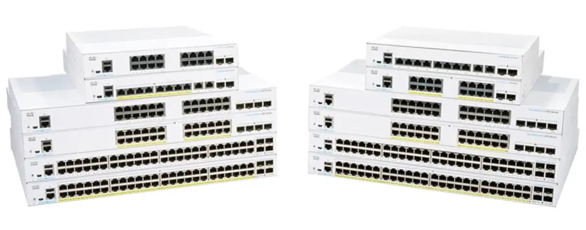 CISCO CBS250-24T-4G 24-PORT 10/100/1000 SWITCH, 4X SFP
