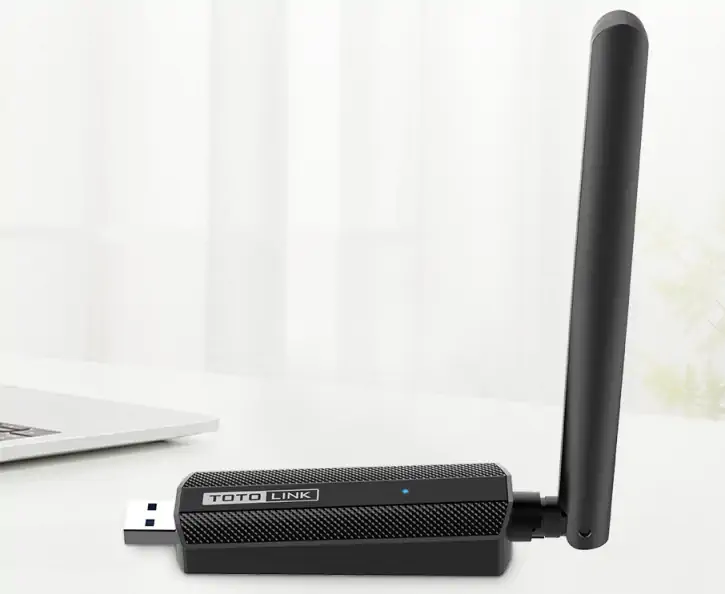 TOTOLINK X6100UA AX1800 WI-FI 6 ADAPTADOR USB BANDA DUPLA SEM FIO