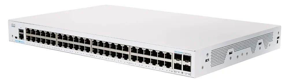 CISCO CBS250-48T-4G 48-ПОРТОВЫЙ КОММУТАТОР 10/100/1000, 4X SFP