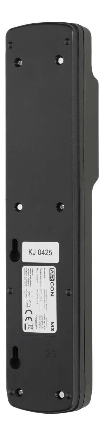 ARMAC MULTI M3 PROTECTING POWER STRIP 3X SOCKETS, 5M CABLE, BLACK