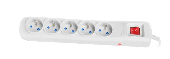 ARMAC R5 REGLETA DE PROTECCIÓN 5X TOMAS, 3M DE CABLE, GRIS