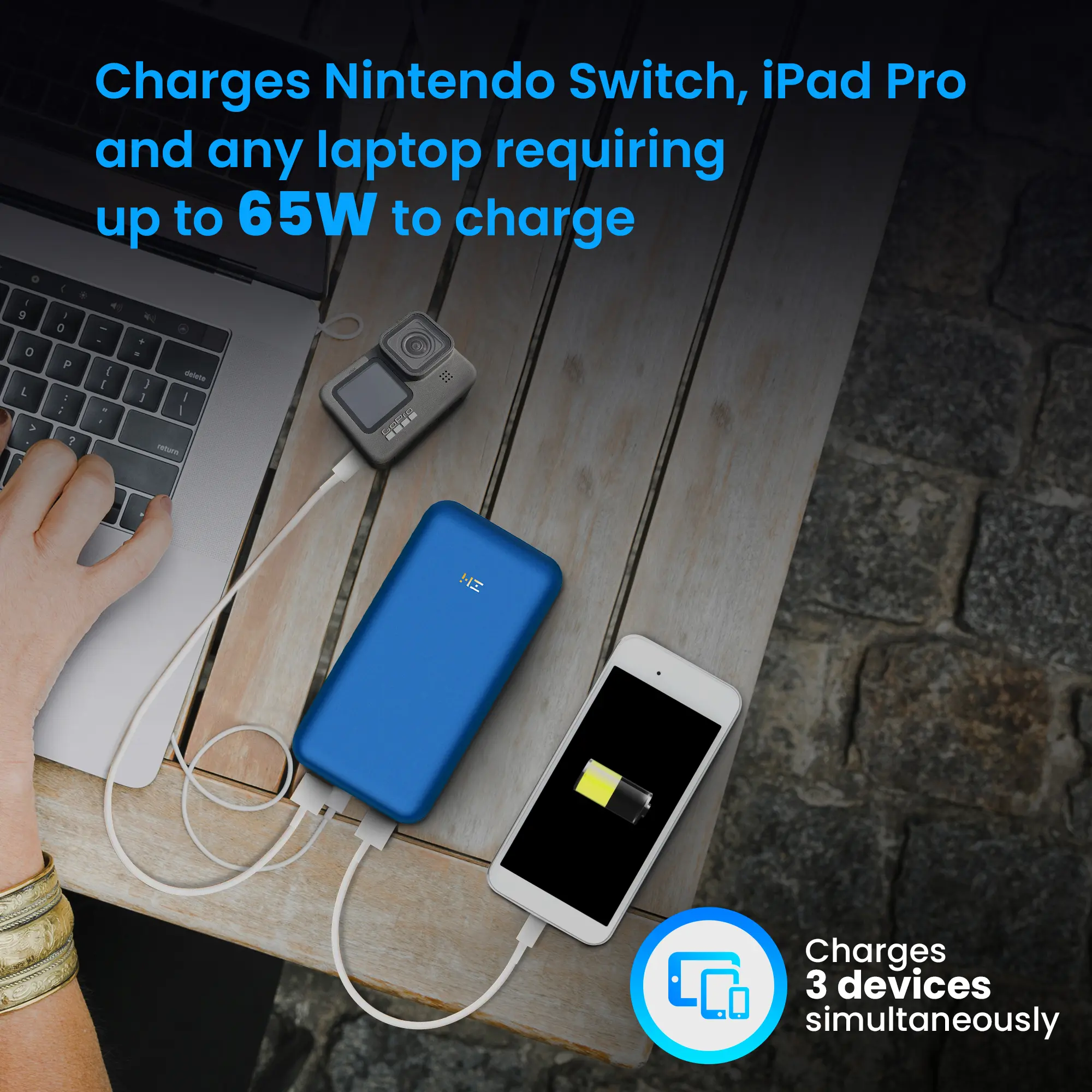 Extralink Extralink ZMI Pro 20000 Power bank | Powerbank | 25000 mAh, QB823