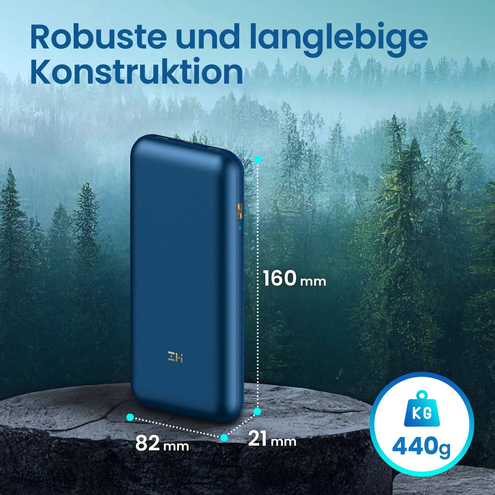 Xiaomi ZMI Pro 20000 Powerbank | Powerbank | 25000 mAh, QB823