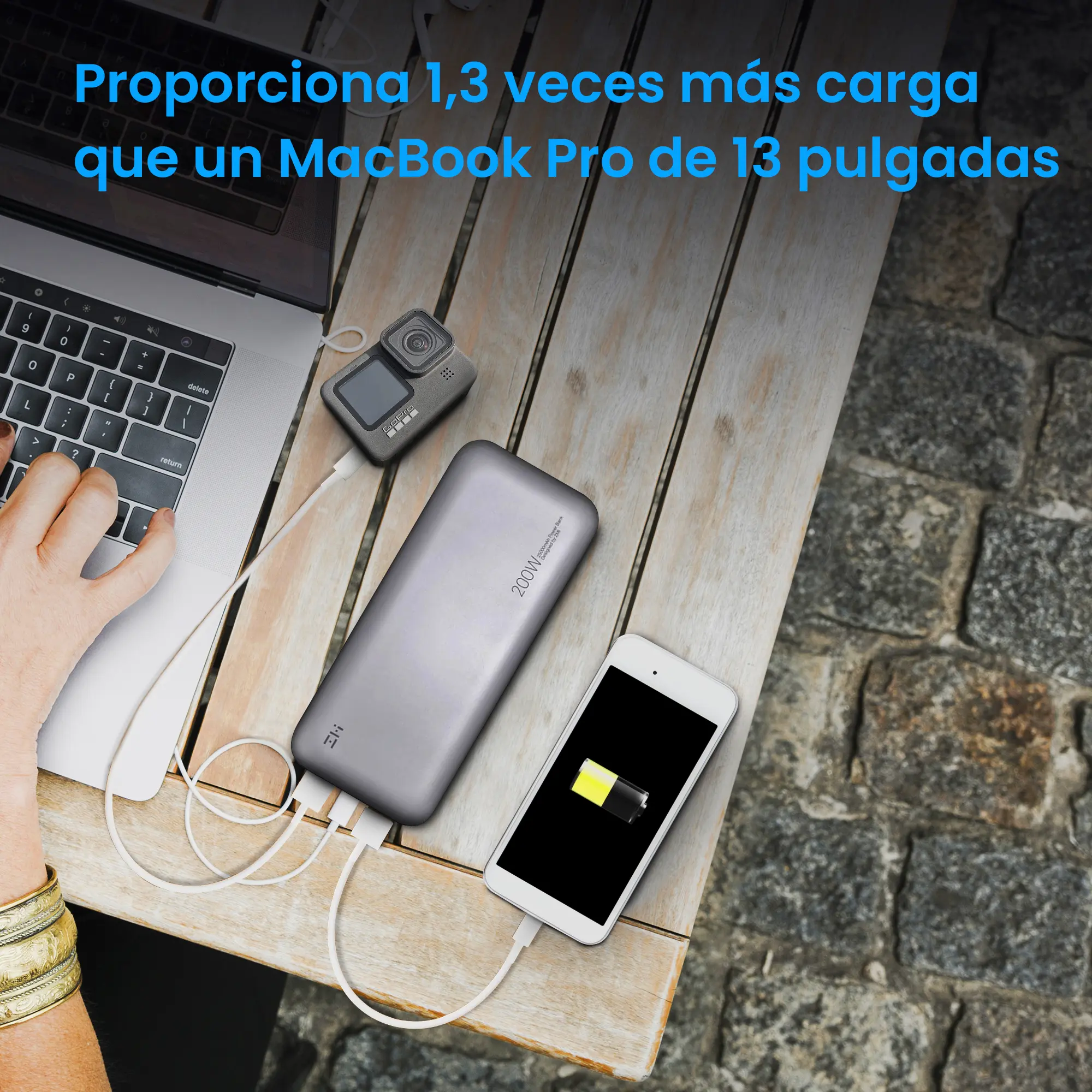 Extralink ZMI QB826G POWERPACK NO. 20 (EXTRALINK) 25000MAH macbook pro