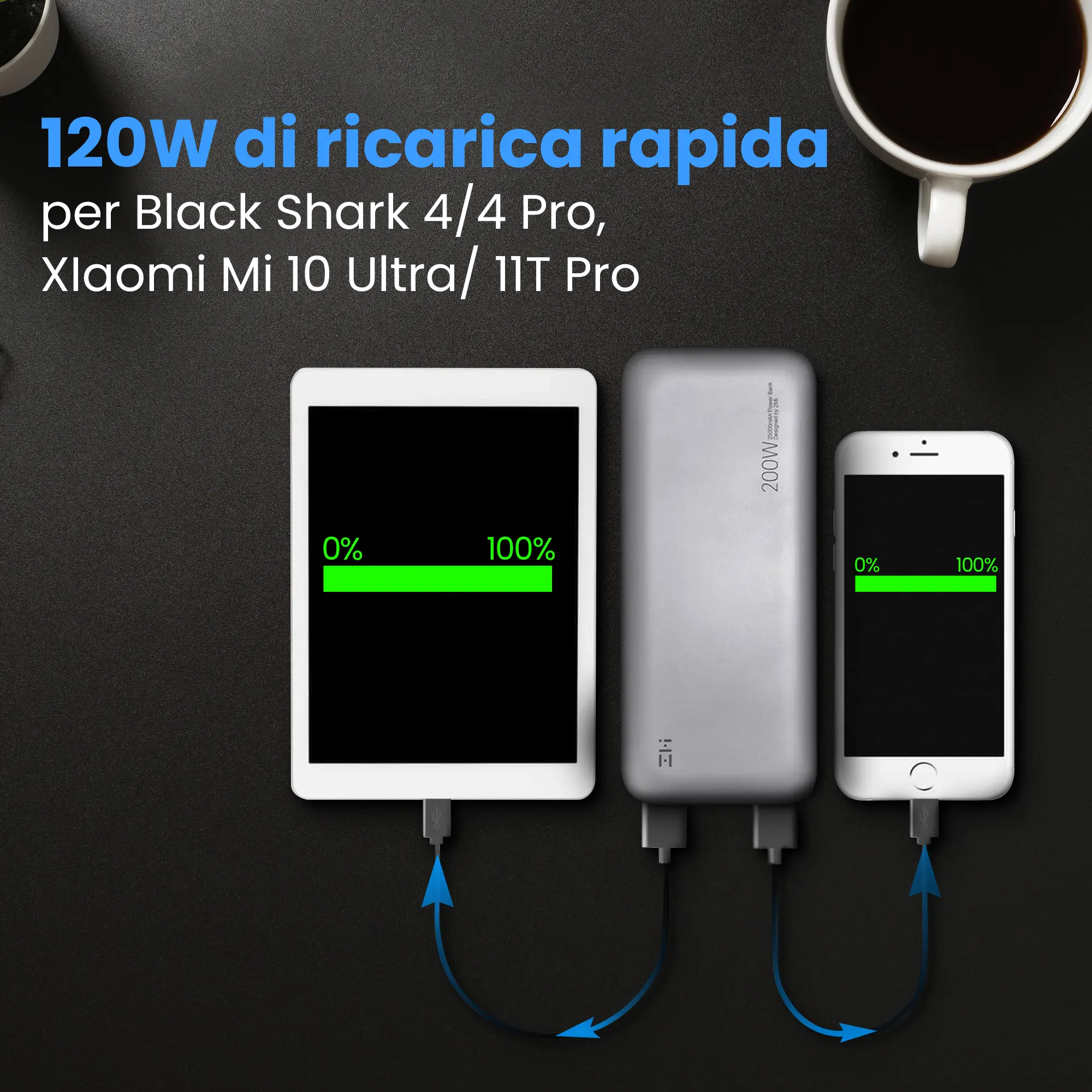 Extralink ZMI QB826G POWERPACK NO. 20 (EXTRALINK) 25000MAH