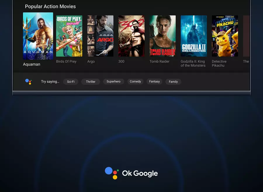 Xiaomi TV Stick 4K asystent google