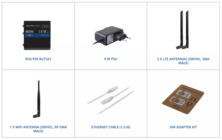 teltonika rut241 zestaw batna24