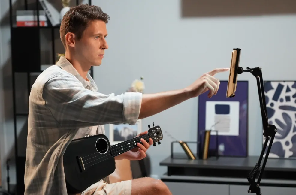 XIAOMI POPULELE 2 UKULELE różowe batna24