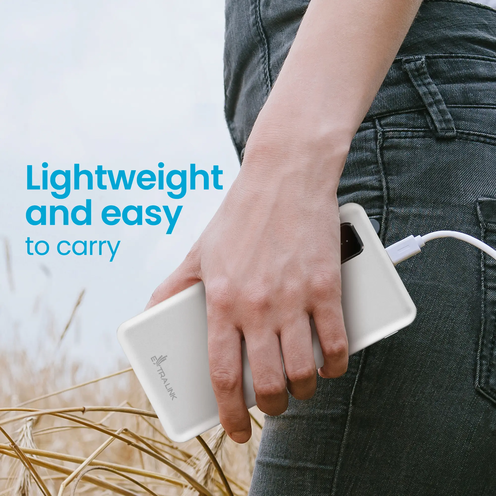 EXTRALINK EPB-098W 10000MAH 5V GÜÇ BANKASI BEYAZ