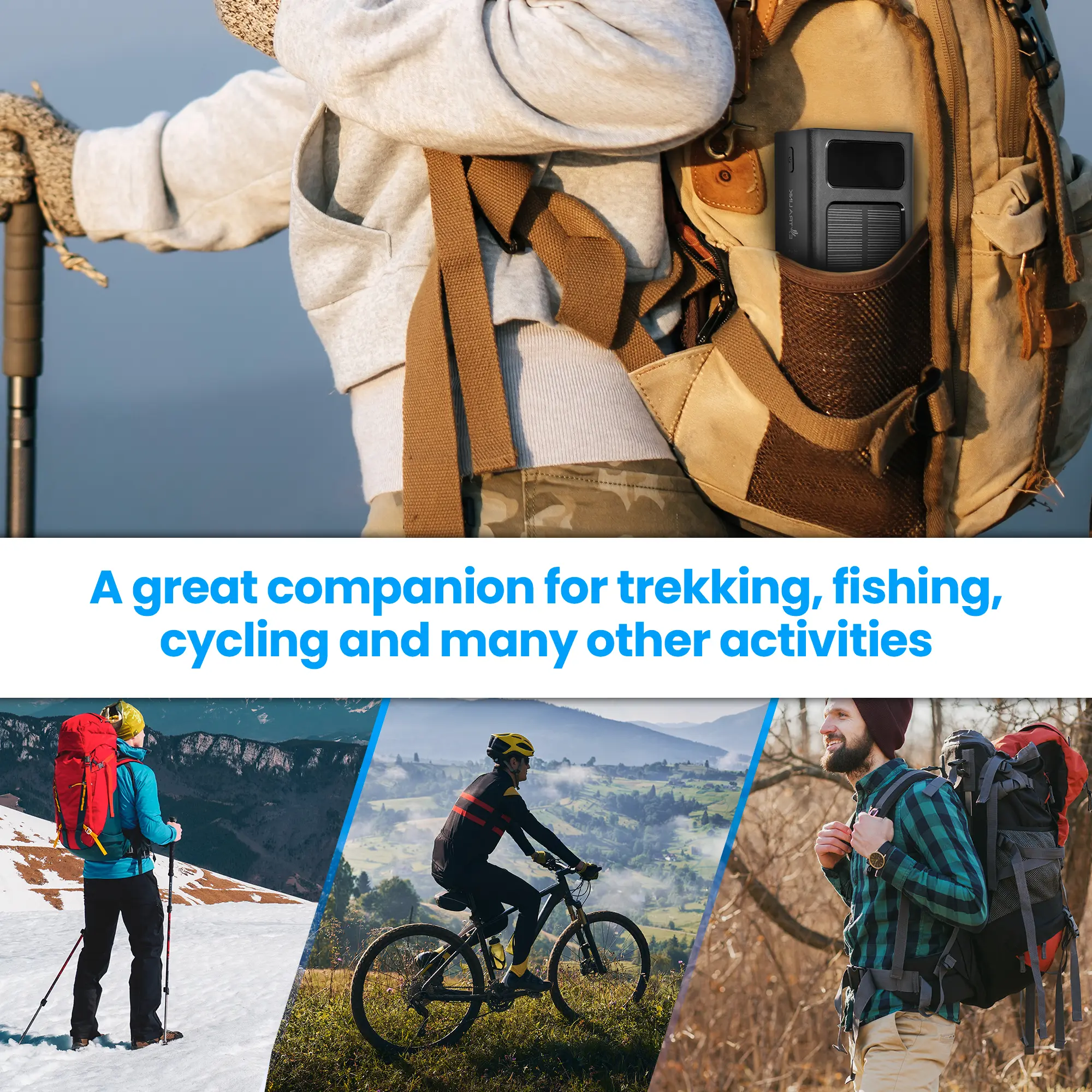 EXTRALINK EPB-093 30000MAH GÜNEŞ ENERJİSİ BANKASI SİYAH