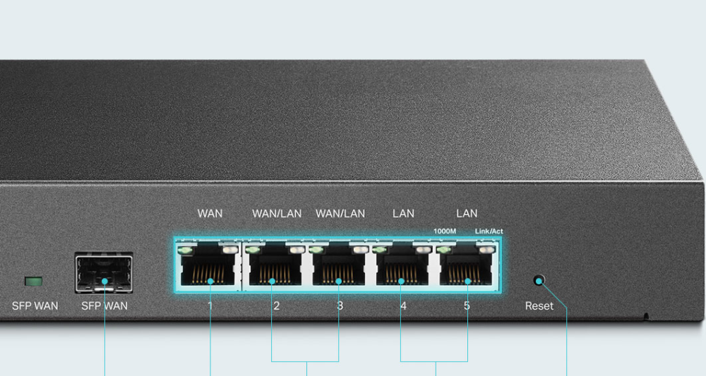 TP-LINK TL-ER7206 SAFESTREAM GIGABIT MULTI-WAN VPN ROUTER