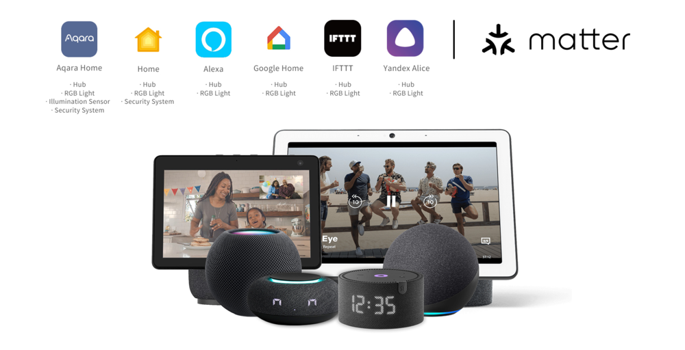 AQARA HUB M1S GEN 2 EU HM1S-G02 batna24 Apple HomeKit, Asystent Google, Amazon Alexa, IFTTT